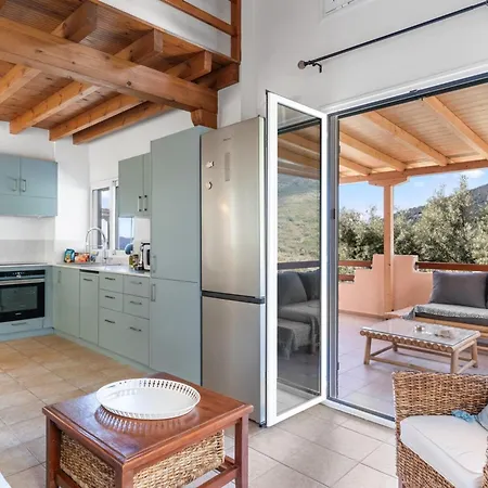 Villa Giancarlo - Lovely With Stone And Wood Elements In Sivota Bay *