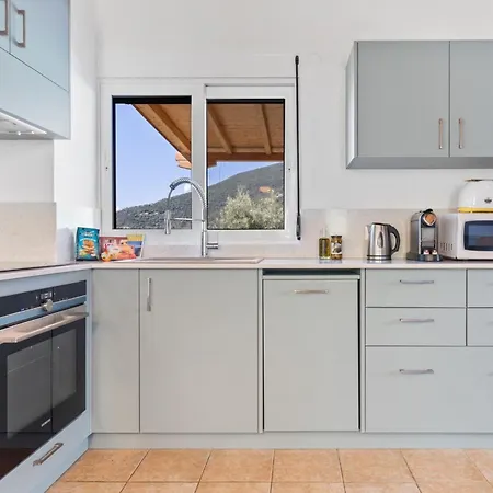 Giancarlo - Lovely With Stone And Wood Elements In Sivota Bay Villa
